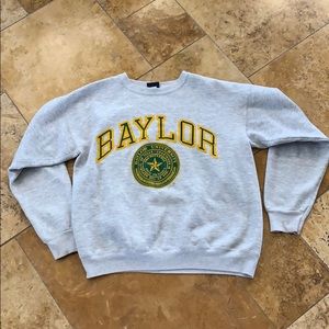 Grey Baylor college sweatshirt size small